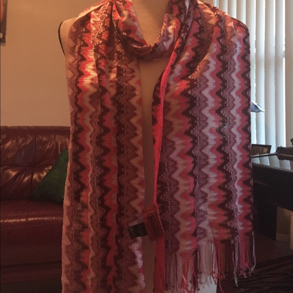 Missoni scarf made in ltlay - Picture 4 of 6